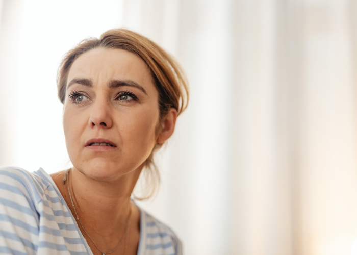 unsure woman